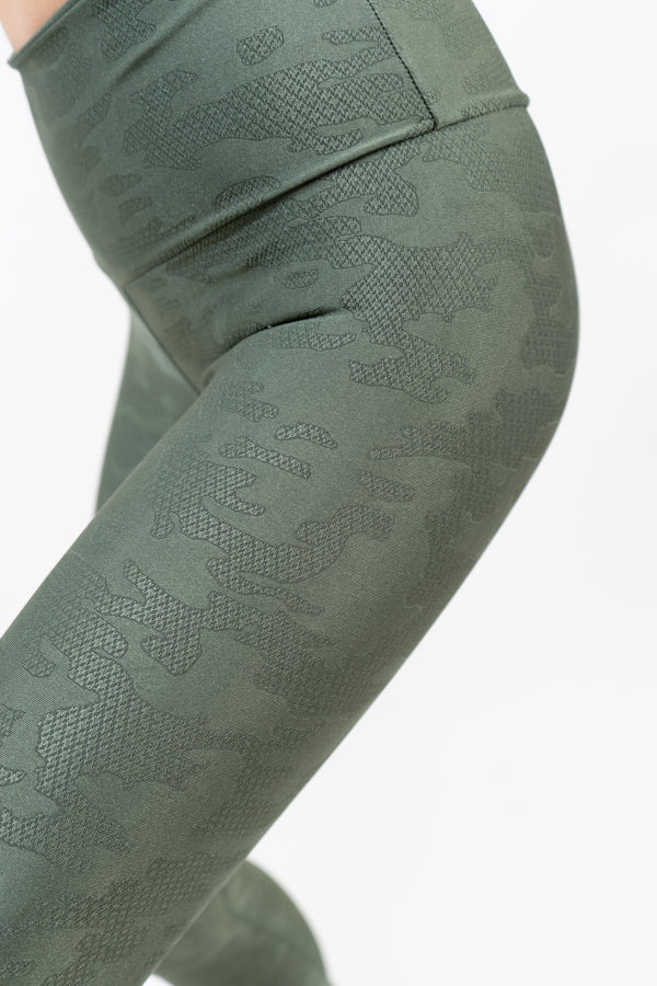 TOKYO HIGH-WAIST LEGGING-ARMY GREEN