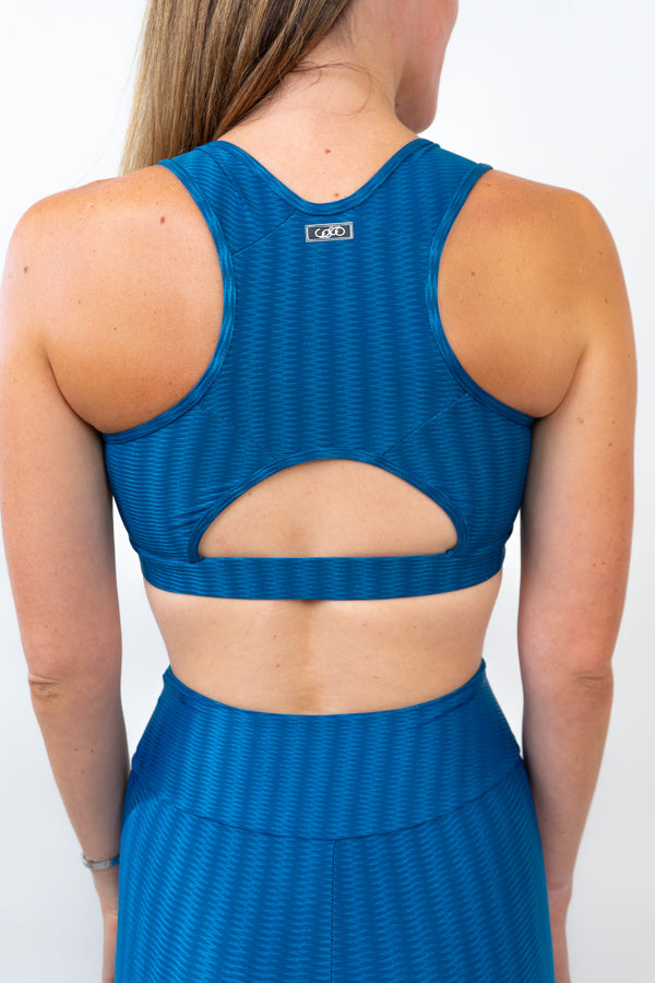 Charlotte Sports Bra - Teal