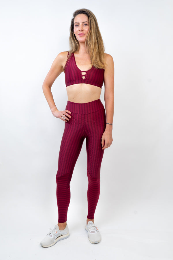 Charlotte Legging - Cranberry