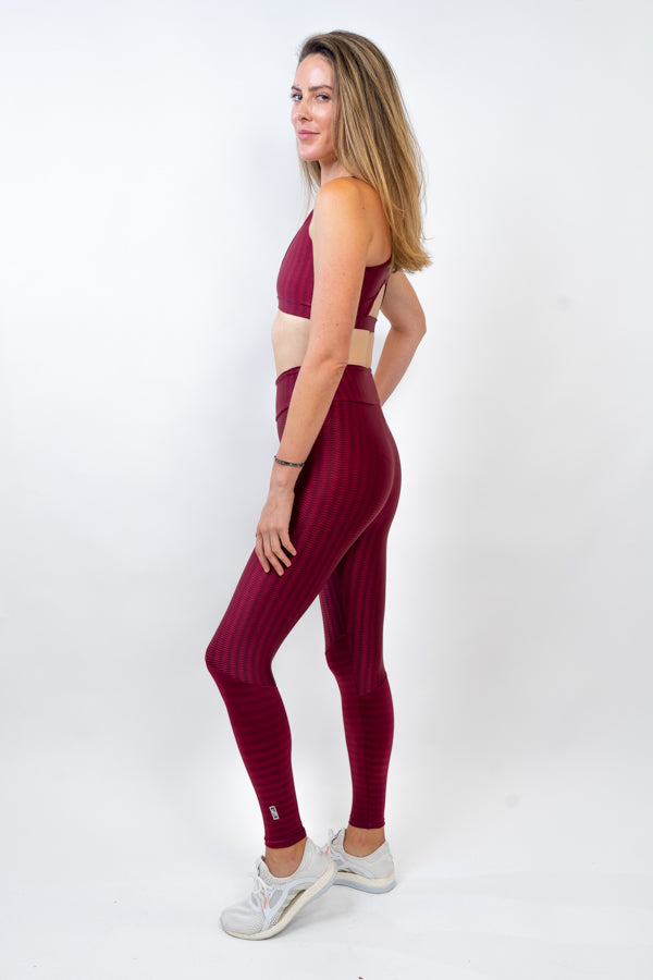 Charlotte Legging - Cranberry