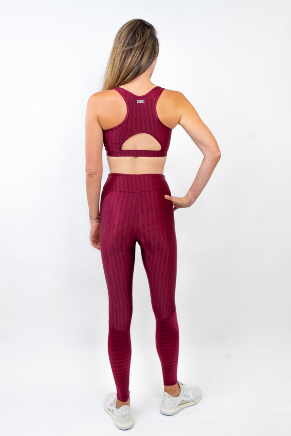 Charlotte Legging - Cranberry