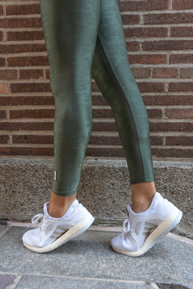 TOKYO HIGH-WAIST LEGGING-ARMY GREEN