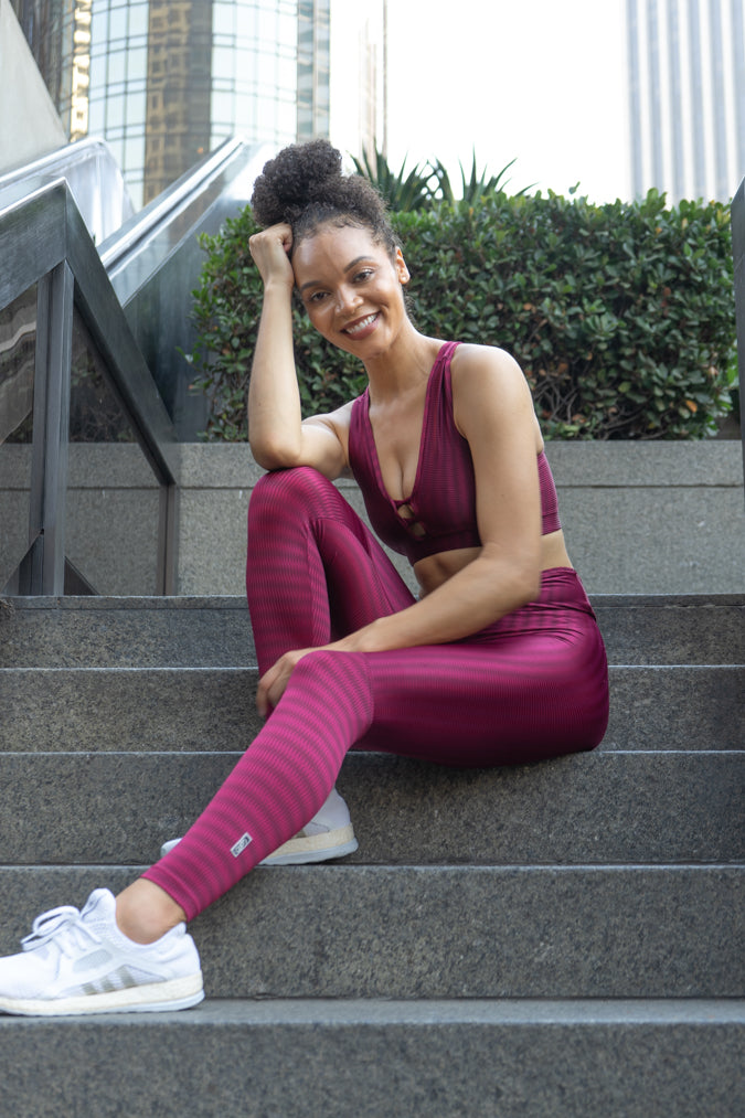 Charlotte Legging - Cranberry