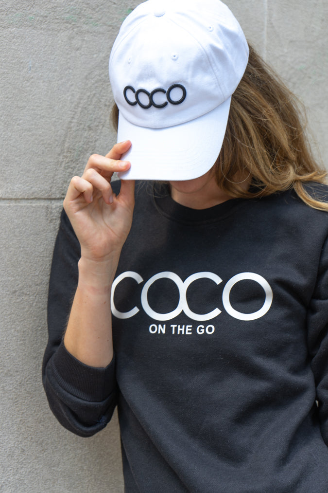 COCO Sweatshirt- Black - Final Sale