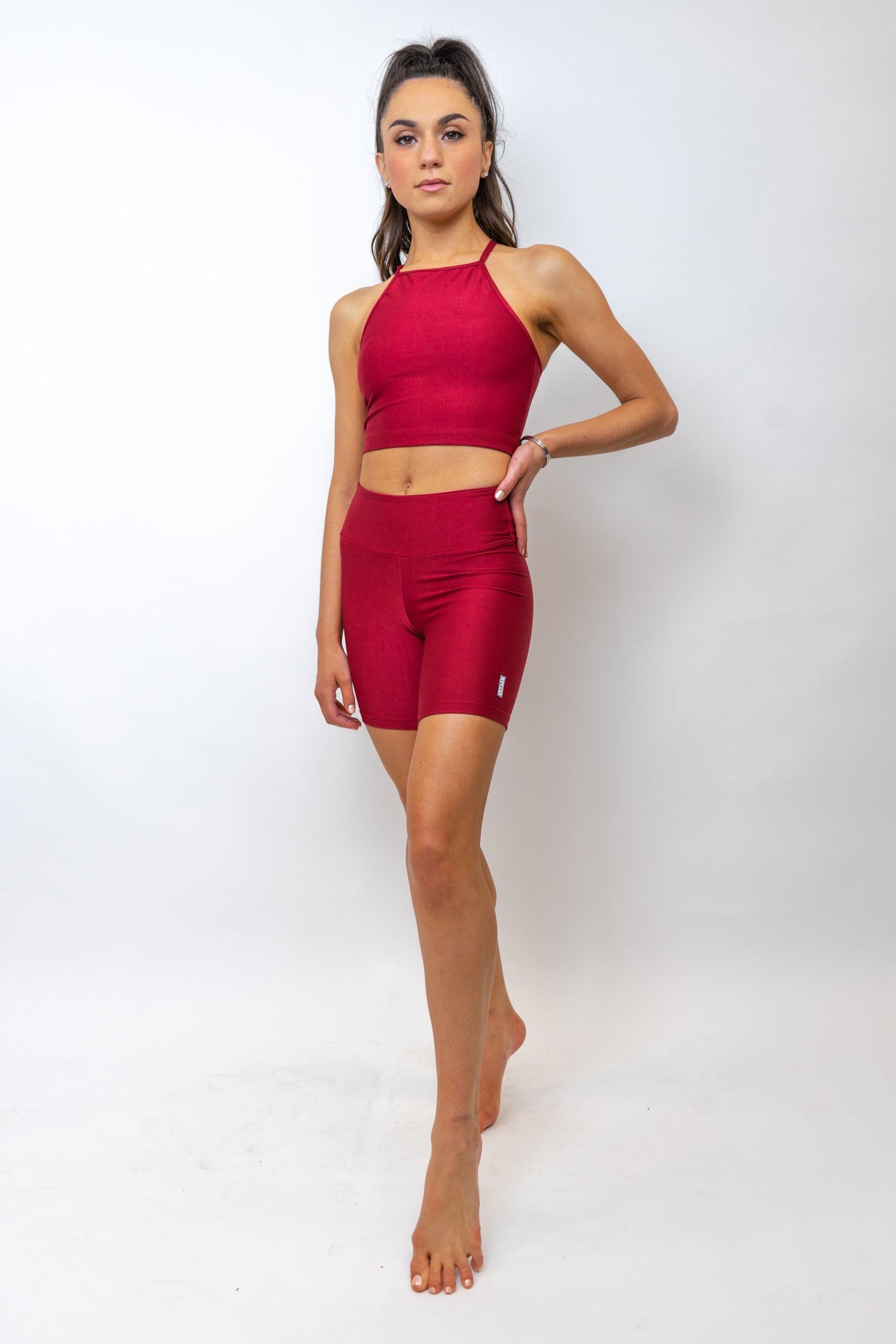 Paloma Sports Bra- Red