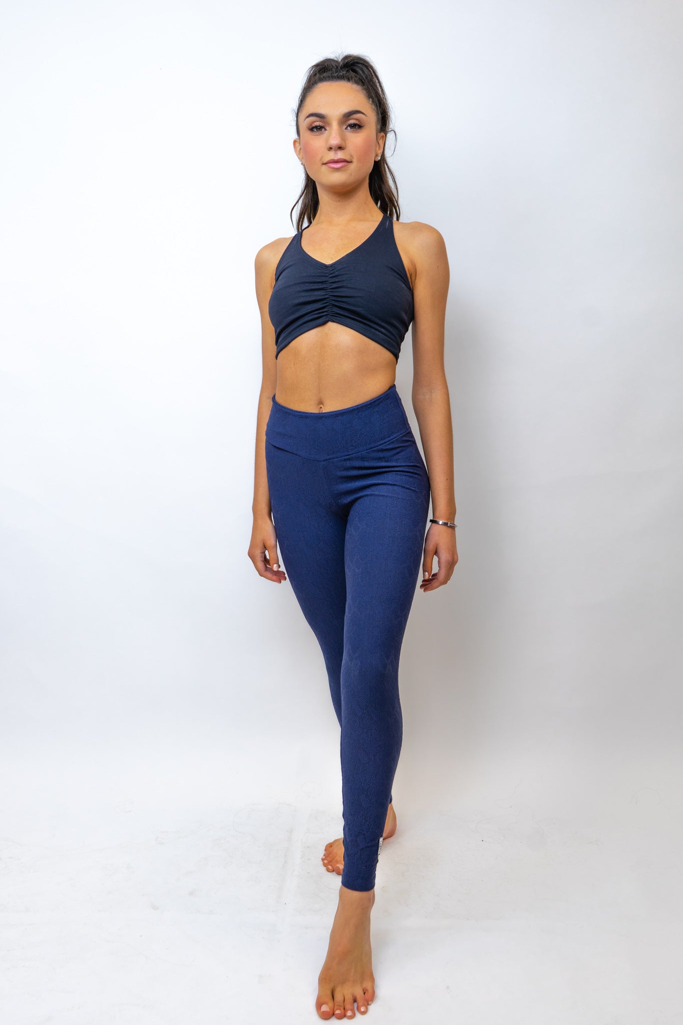 Trestles - Adult Snakeskin Legging Navy