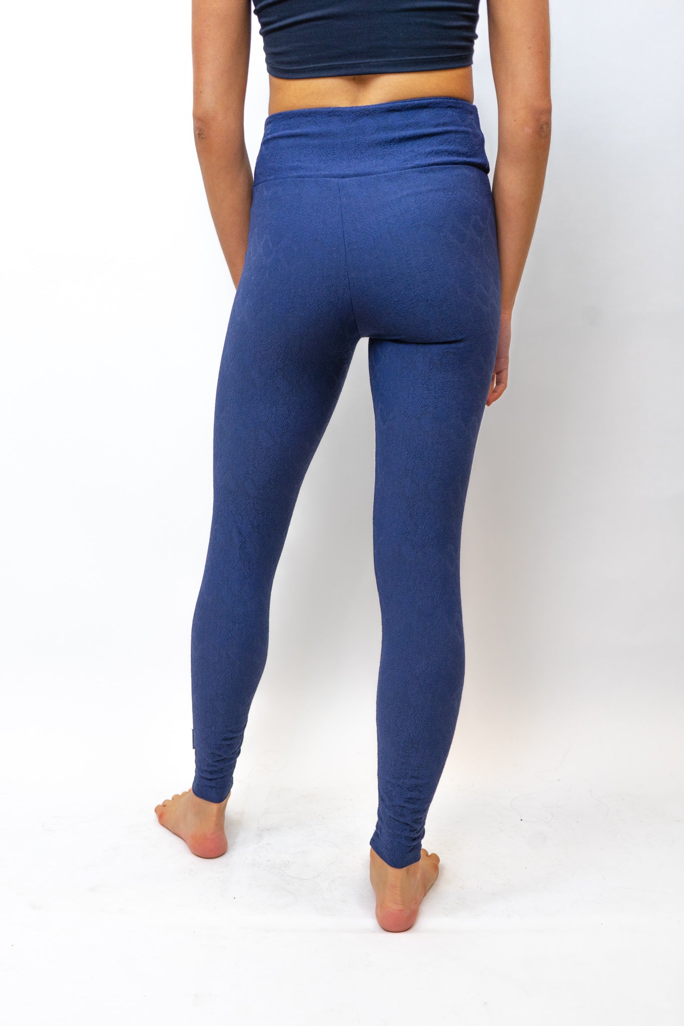 Trestles - Adult Snakeskin Legging Navy