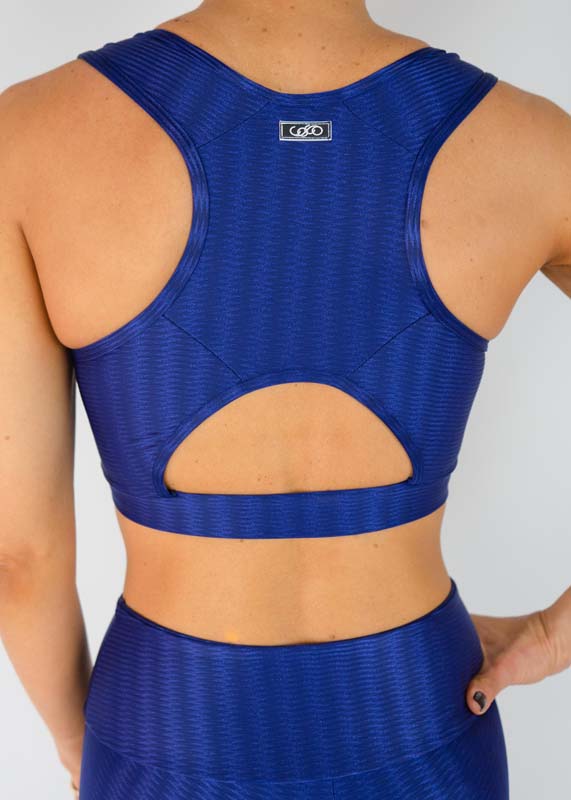 Charlotte Sports Bra - Navy