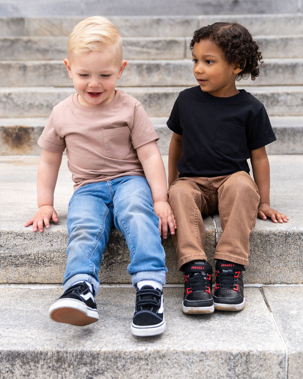 Umber Boxy Kids Tee