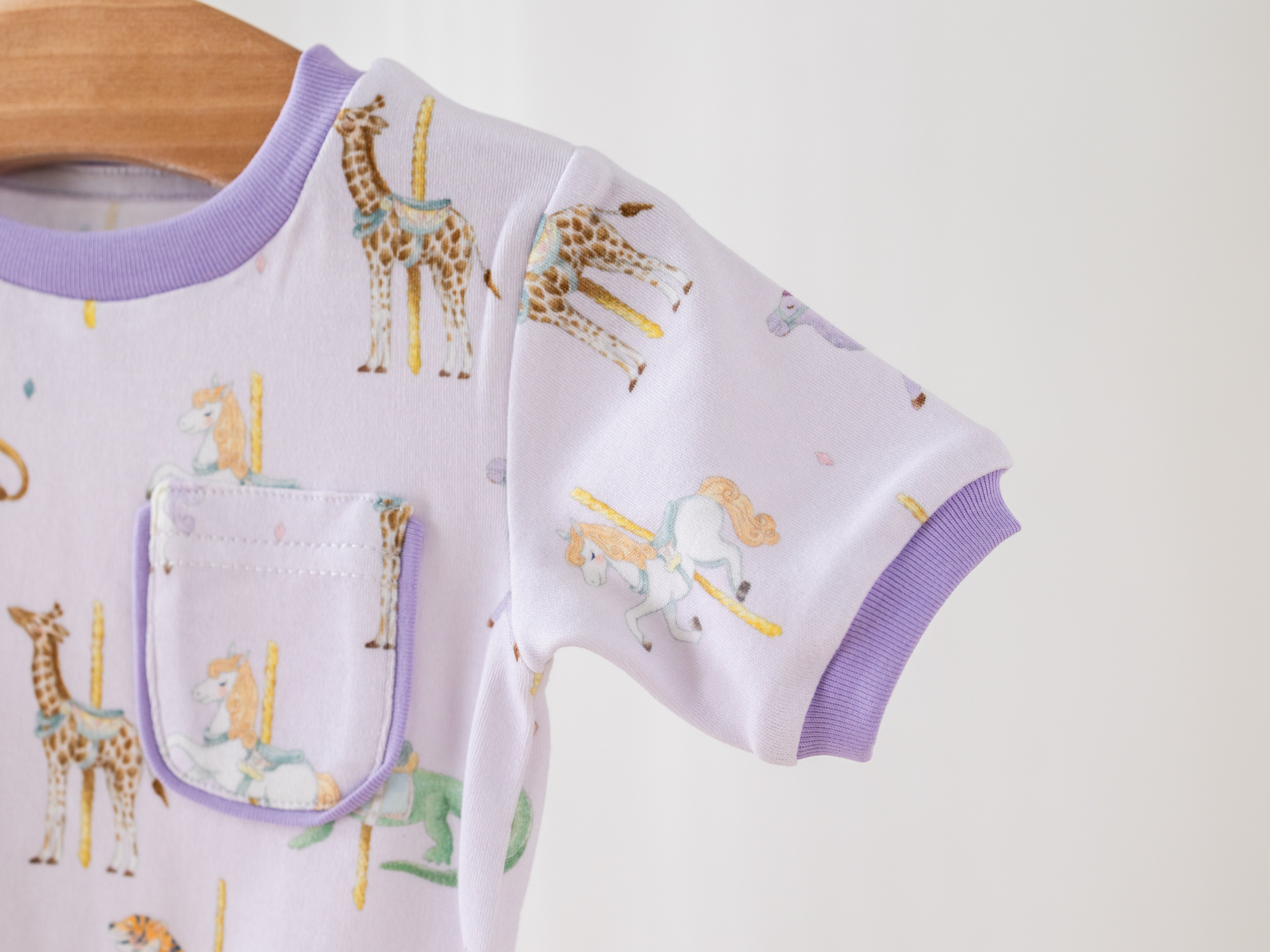 Round & Round We Go Organic Cotton Pajamas