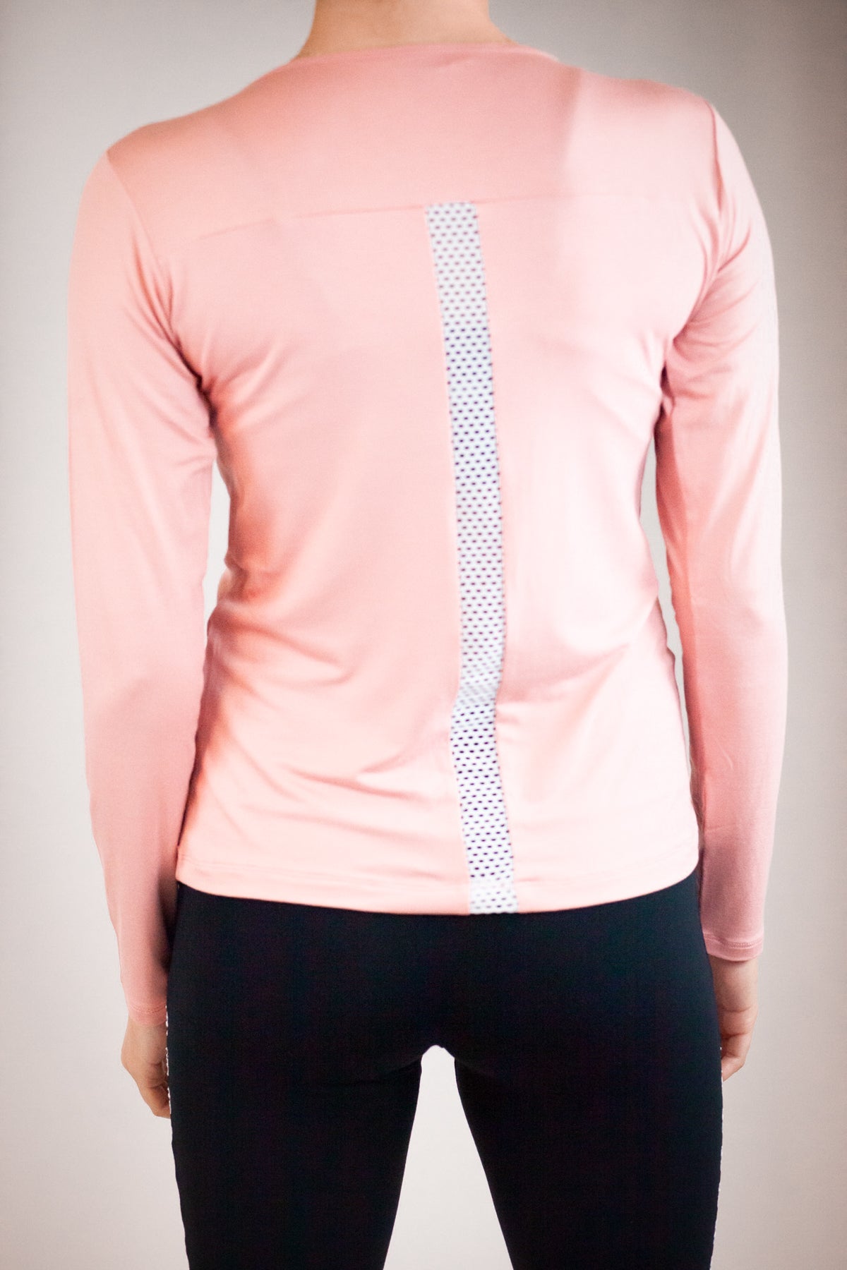 Billie Long-Sleeve Top - Peach