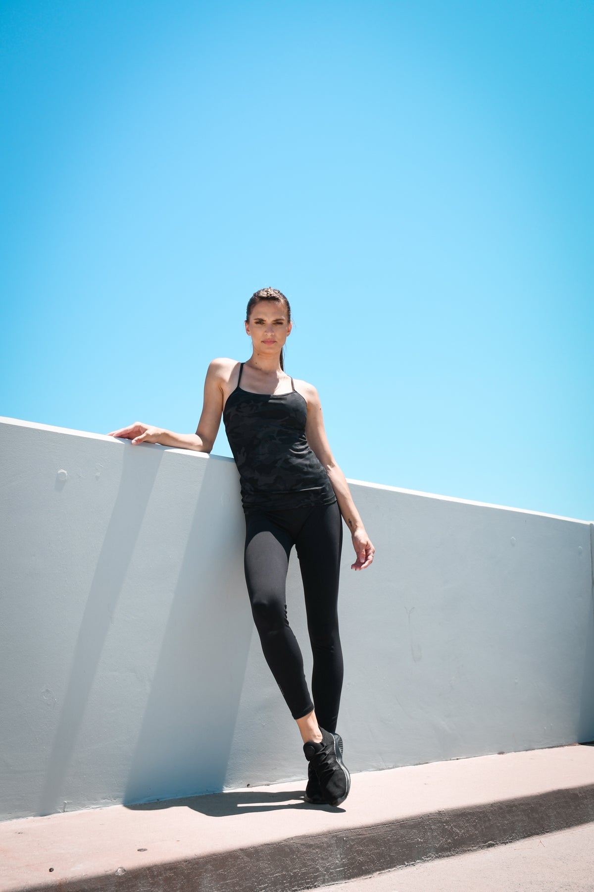Luna Ankle Fit Legging - Black