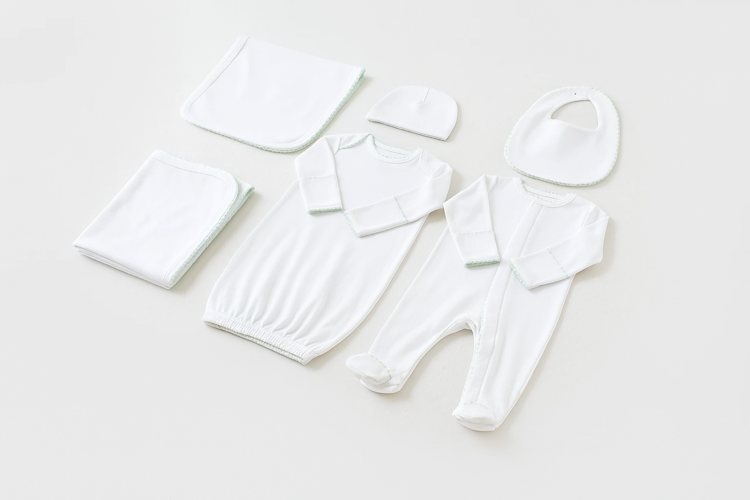 Green Newborn Take Me Home Set