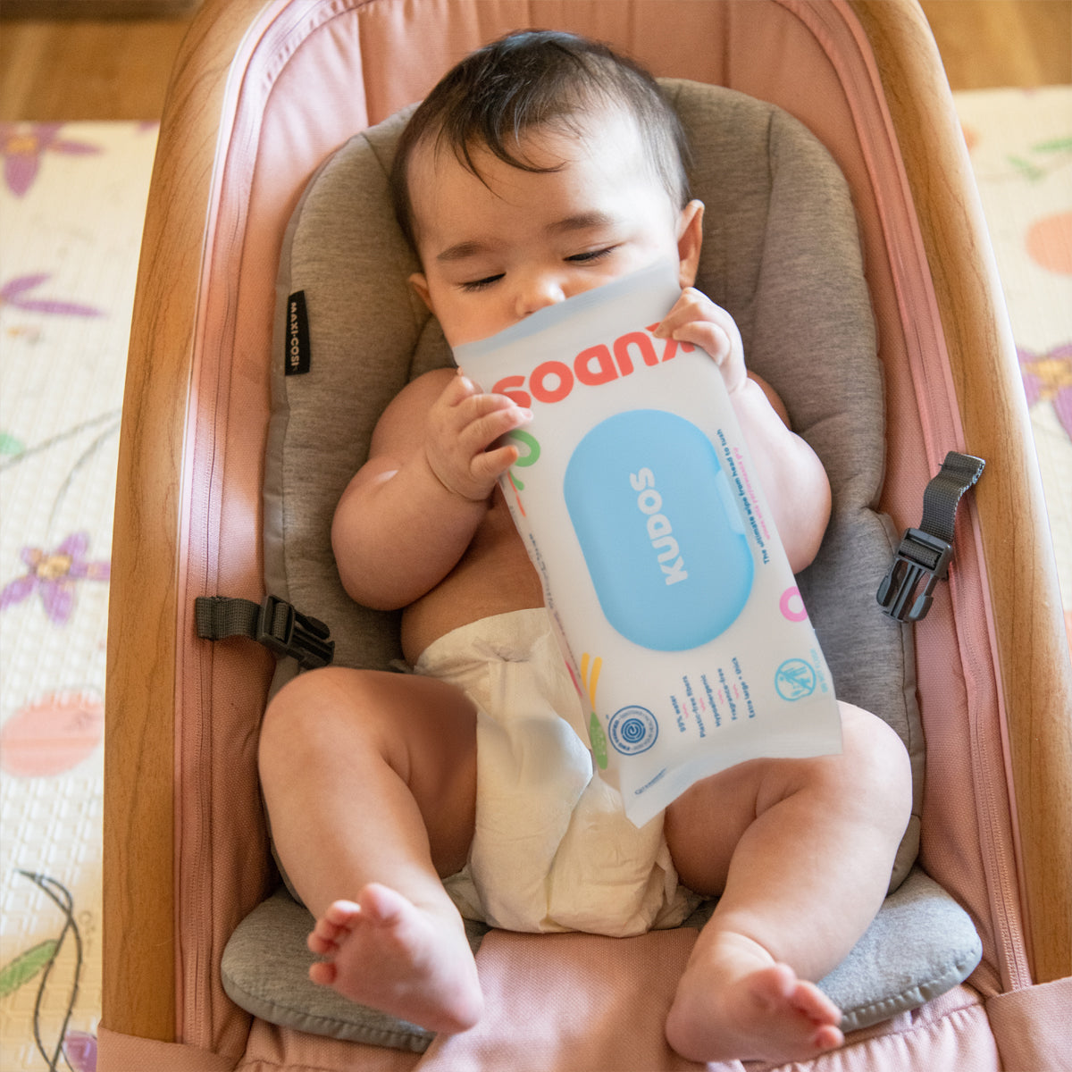 One-month supply of wipes (4 packs)