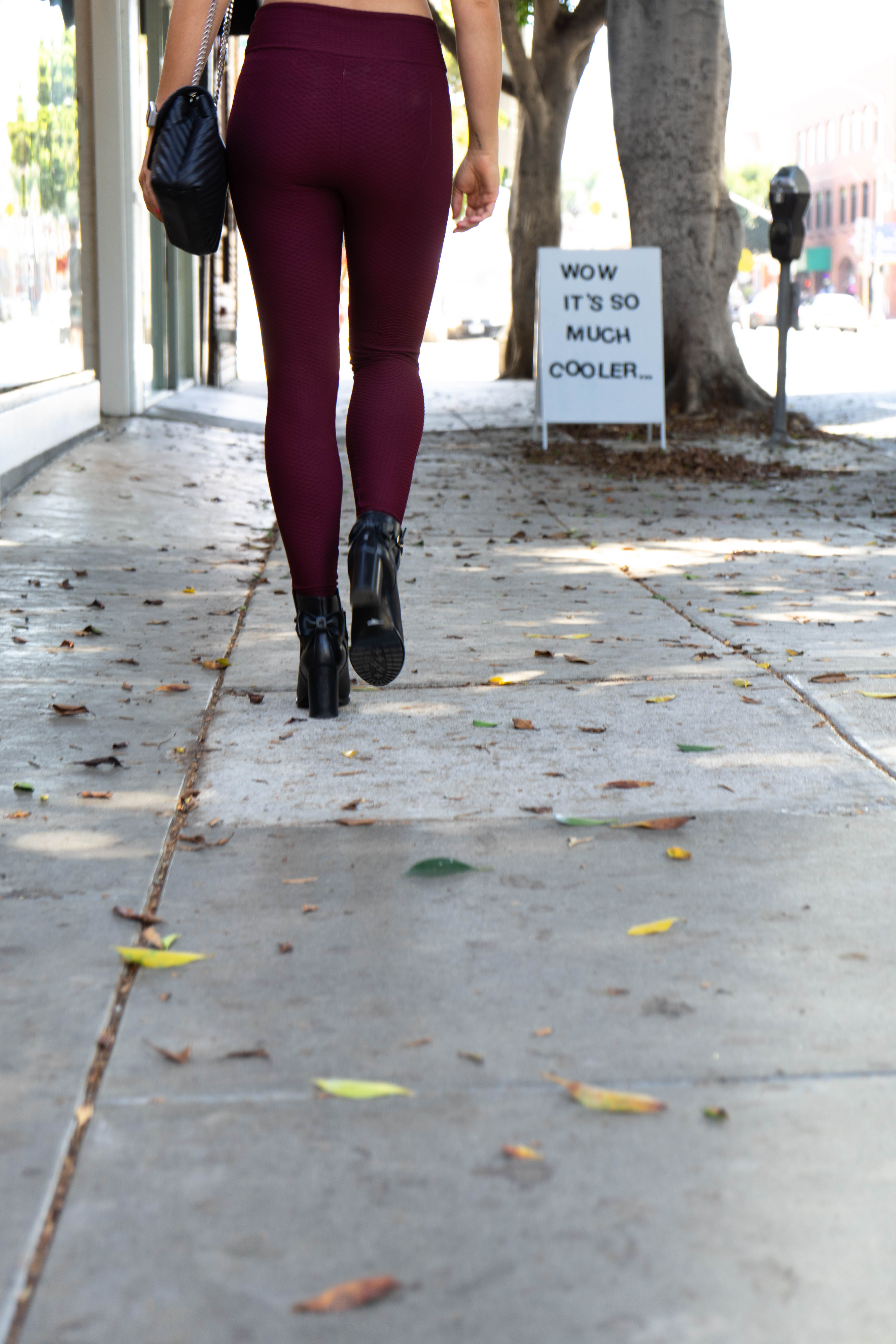 Lilly Legging - Cranberry