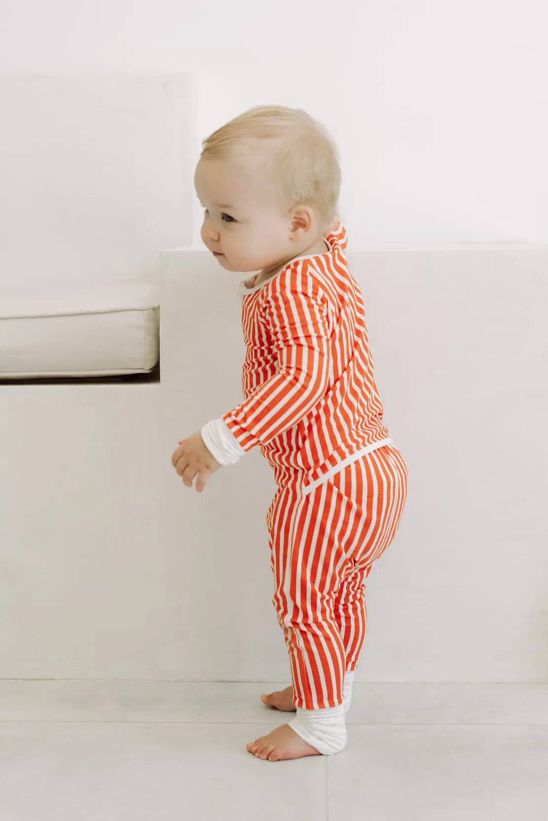 Peek-a-Boo Baby Sleeper Winter Whispers