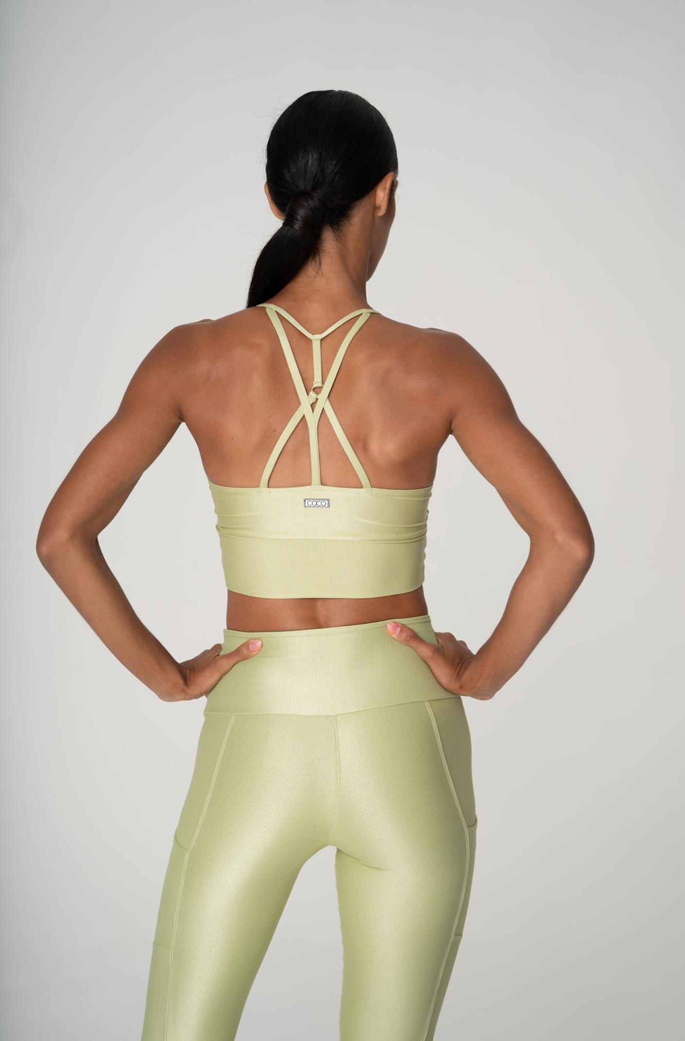 Paloma Sports Bra - Muted Green