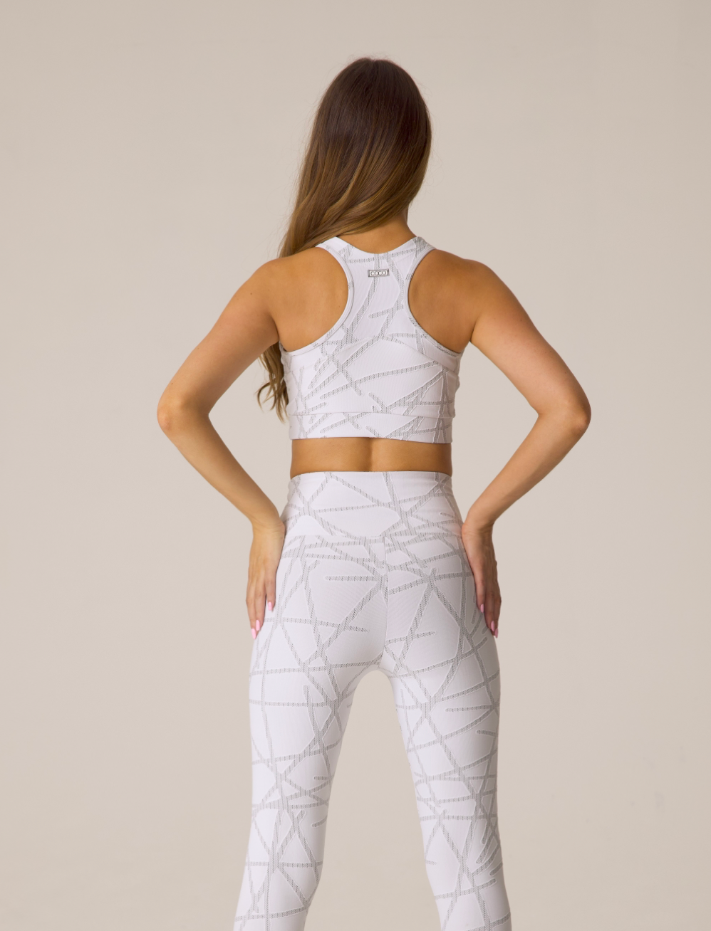 Olivia Sport Bra | White