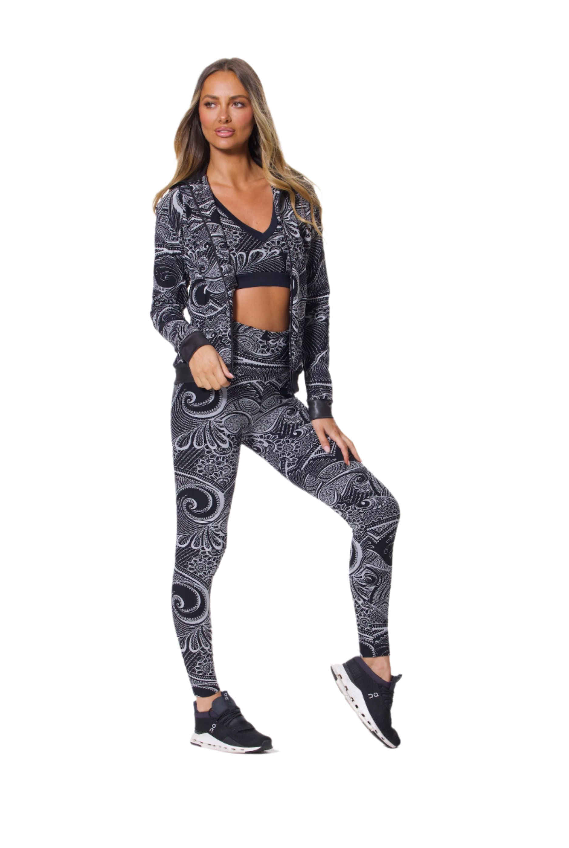 Chanel Legging I Black with Grey