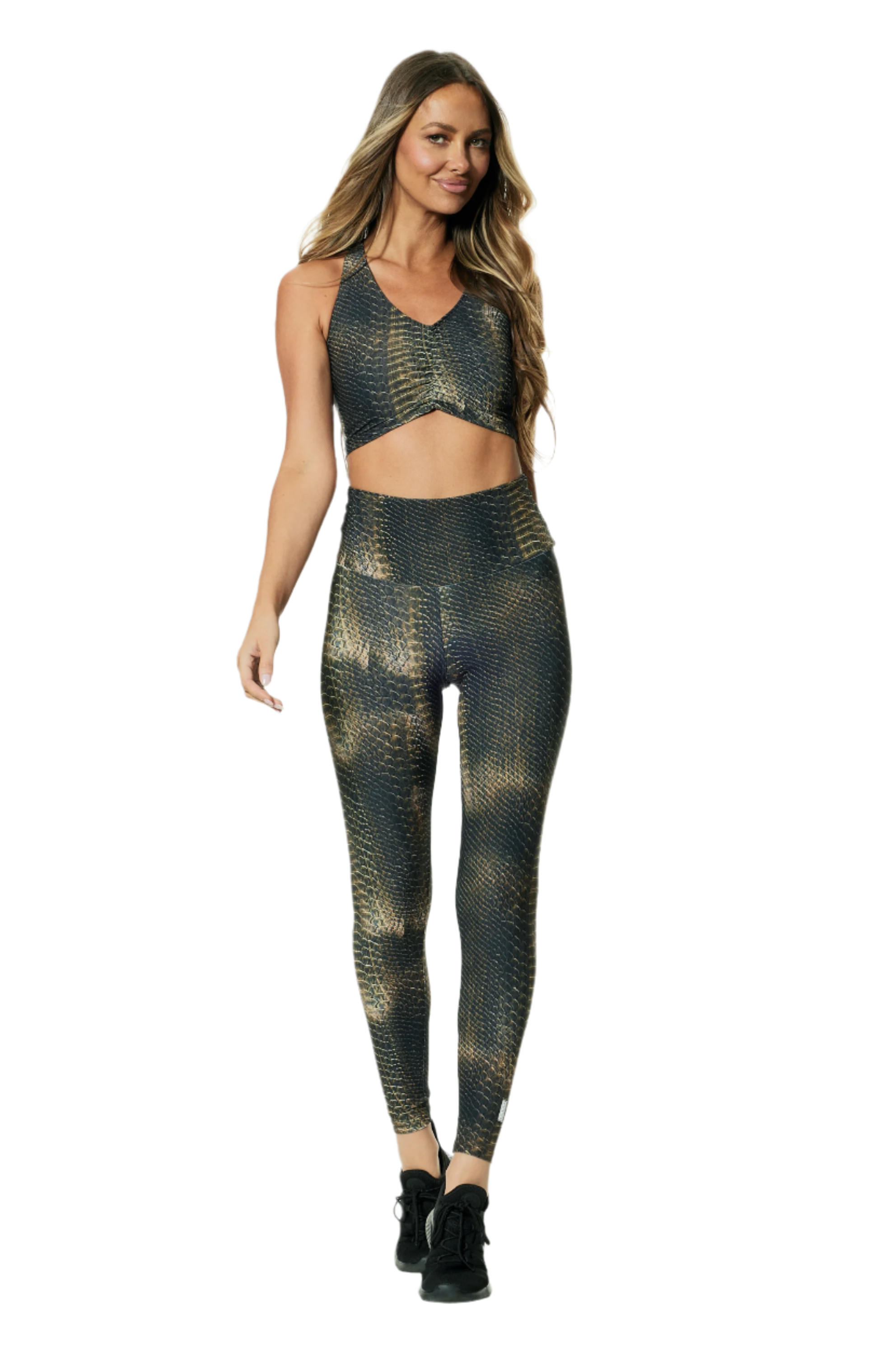 Buzios Legging I Brown Snake