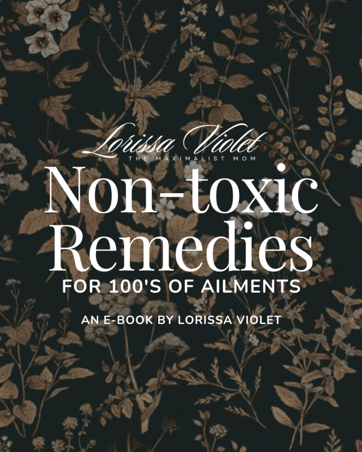 Non-Toxic Remedies E-Book