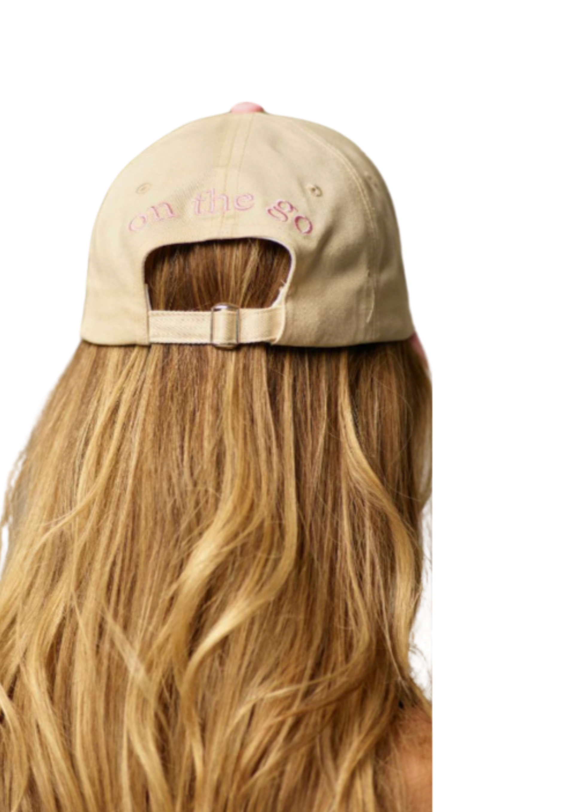 COCO Hat | Tan & Pink