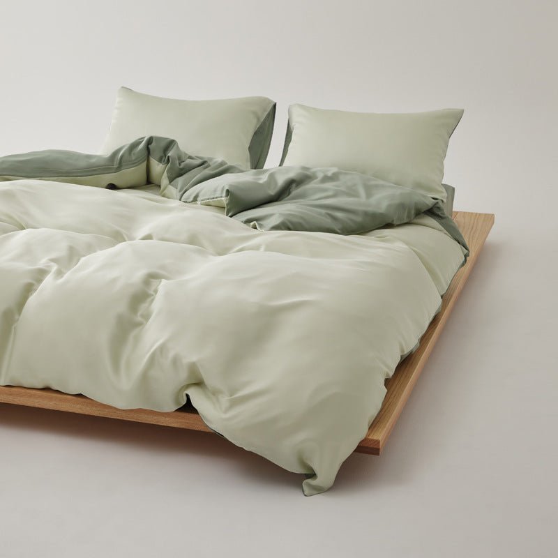 Adeline Pastel Silky Cooling TENCEL™ Bedding Set / Purple