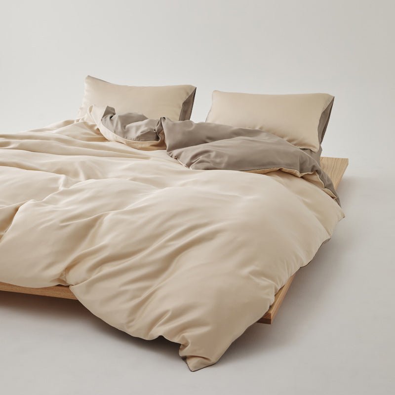 Adeline Pastel Silky Cooling TENCEL™ Bedding Set / Purple