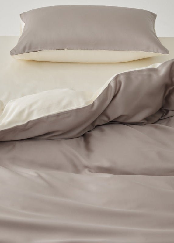 Adeline Pastel Silky Cooling TENCEL™ Bedding Set / Purple