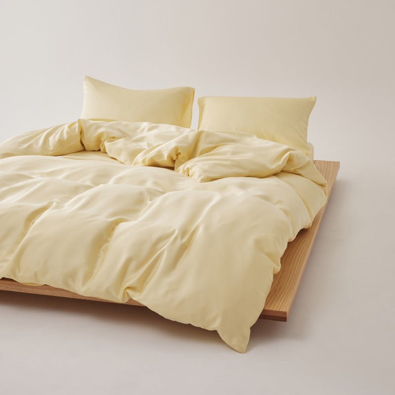 Adeline Pastel Silky Cooling TENCEL™ Bedding Set / Gray