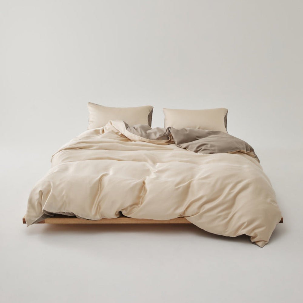Adeline Pastel Silky Cooling TENCEL™ Bedding Set / Green