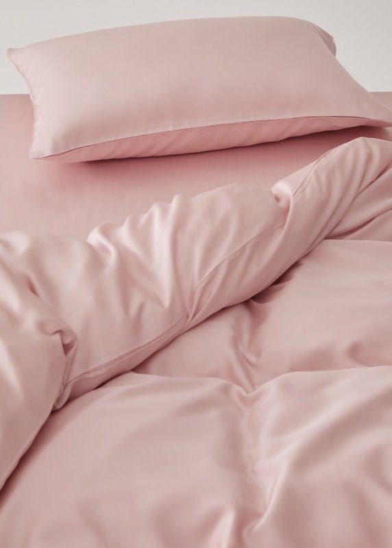 Adeline Pastel Silky Cooling TENCEL™ Bedding Set / Green