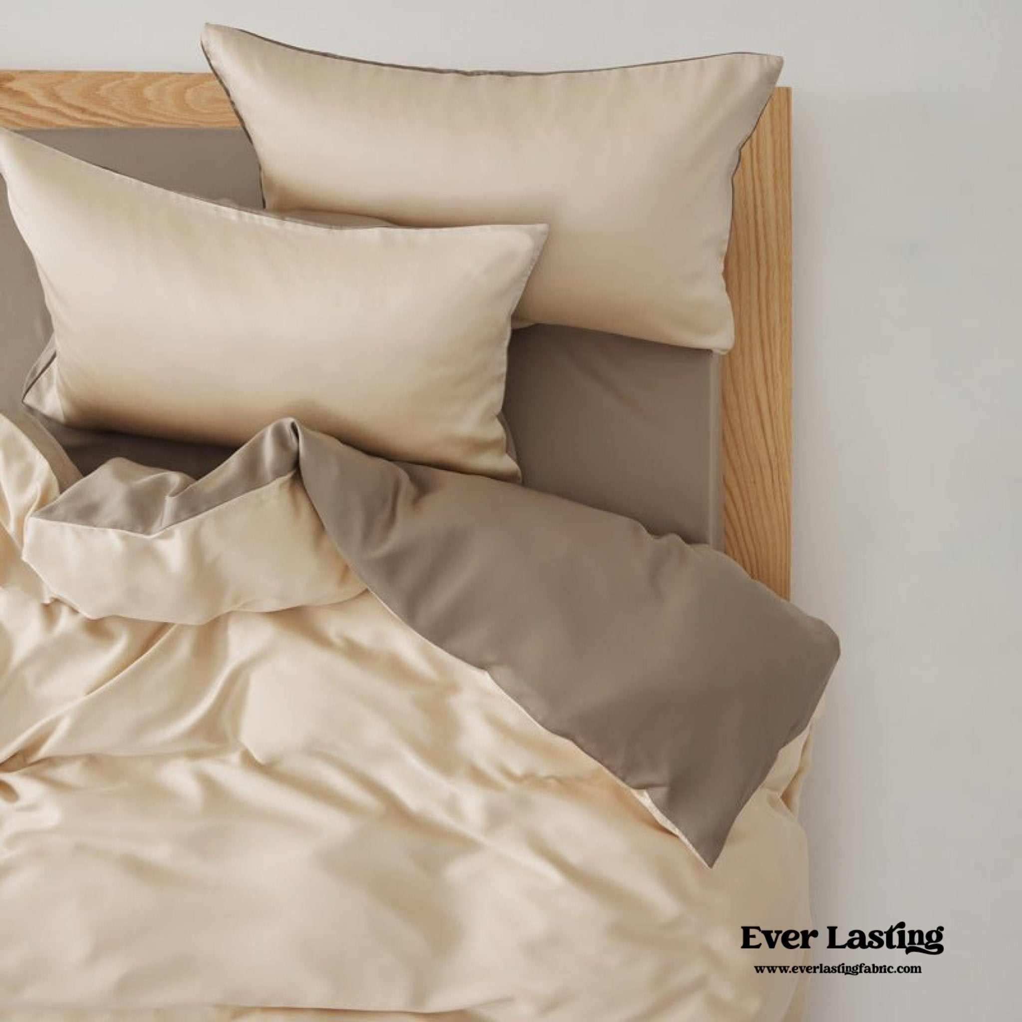 Adeline Pastel Silky TENCEL™ Bedding Set / Yellow