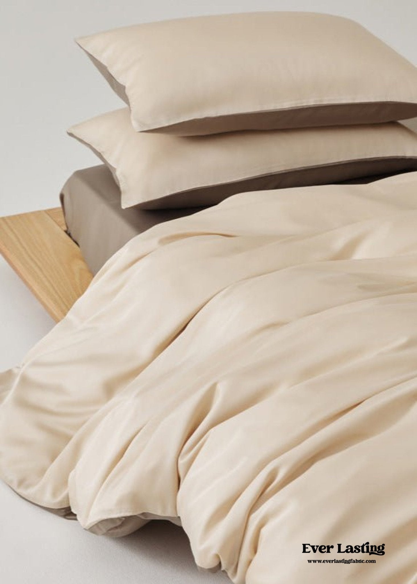 Adeline Pastel Silky TENCEL™ Bedding Set / Yellow