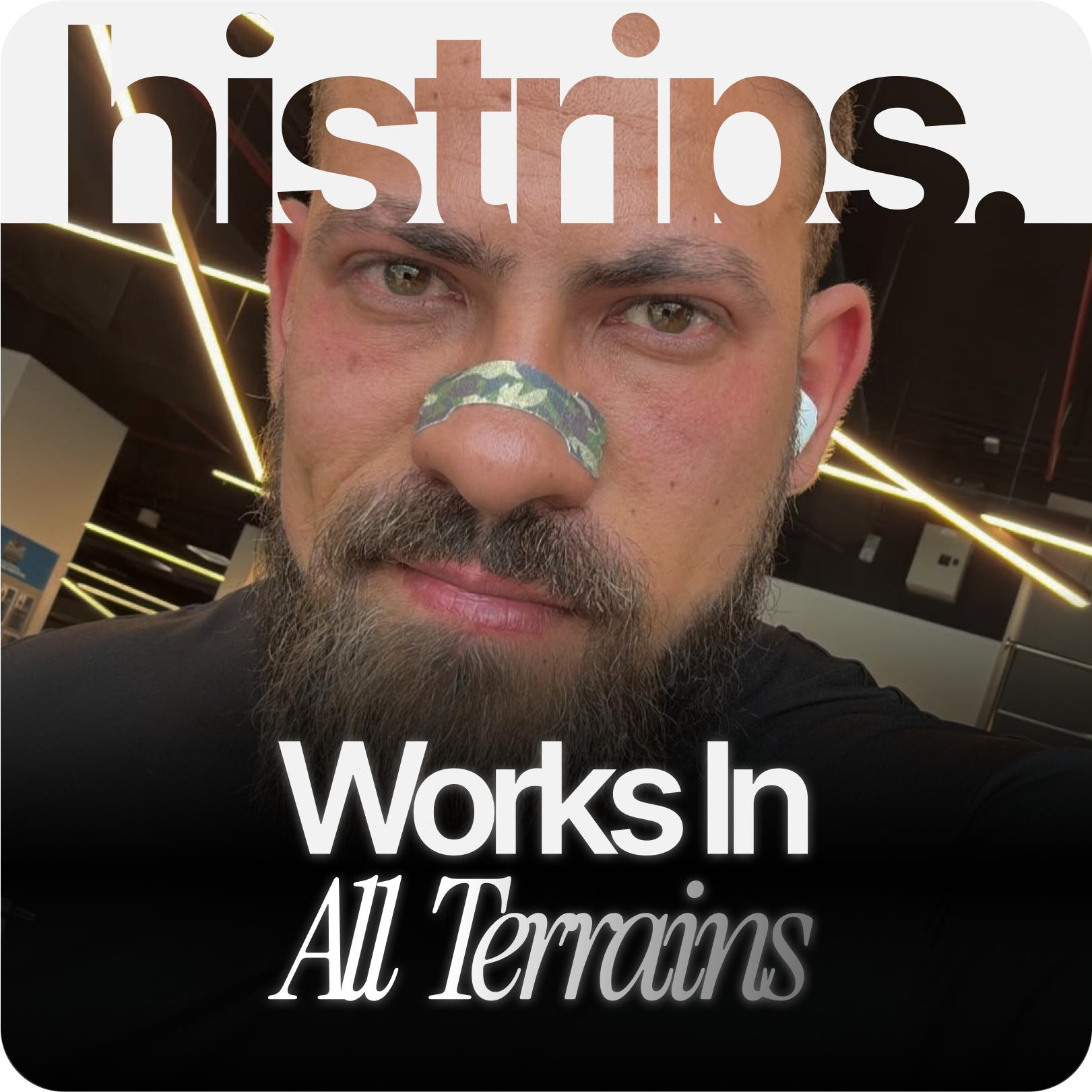 Camo Nasal Strips