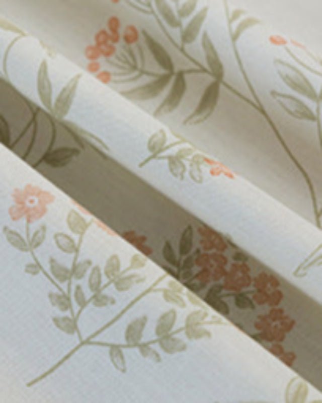 Celia Cottage Ribbon Bow Tie Floral Bedding Set / Blue