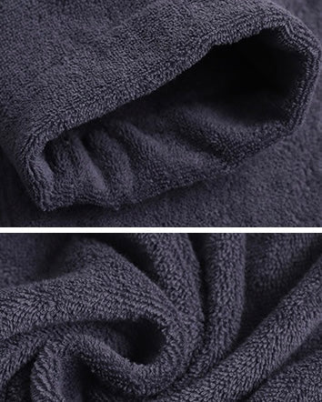 Classic Ultra-Soft Absorbent Cotton Bathrobe / Gray