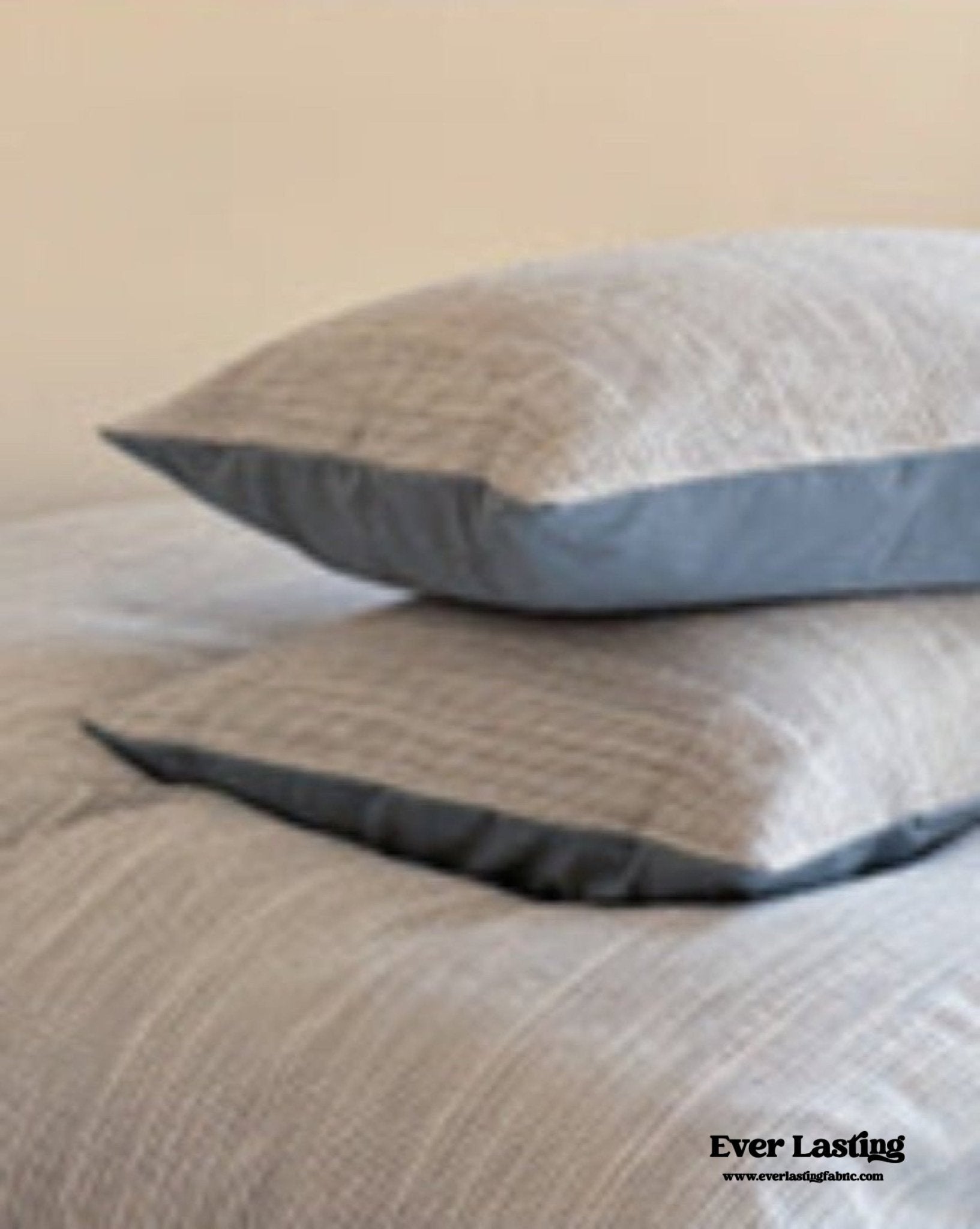 Emma Duo Striped Jacquard Bedding Set / Light Purple