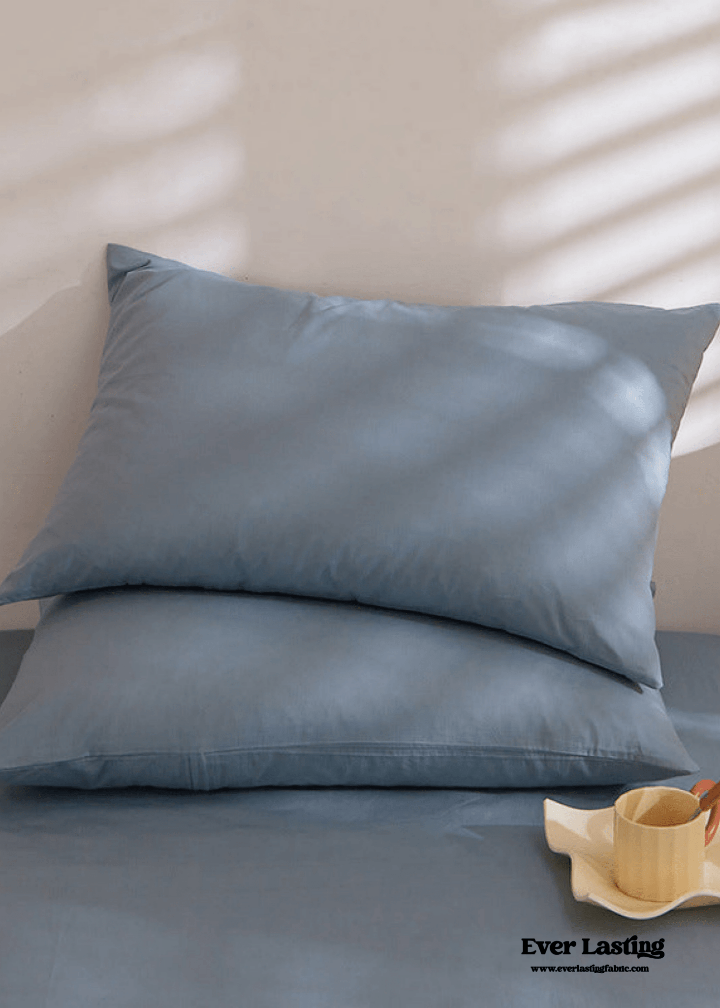 Fresh Plaid Washed Cotton Pillowcases