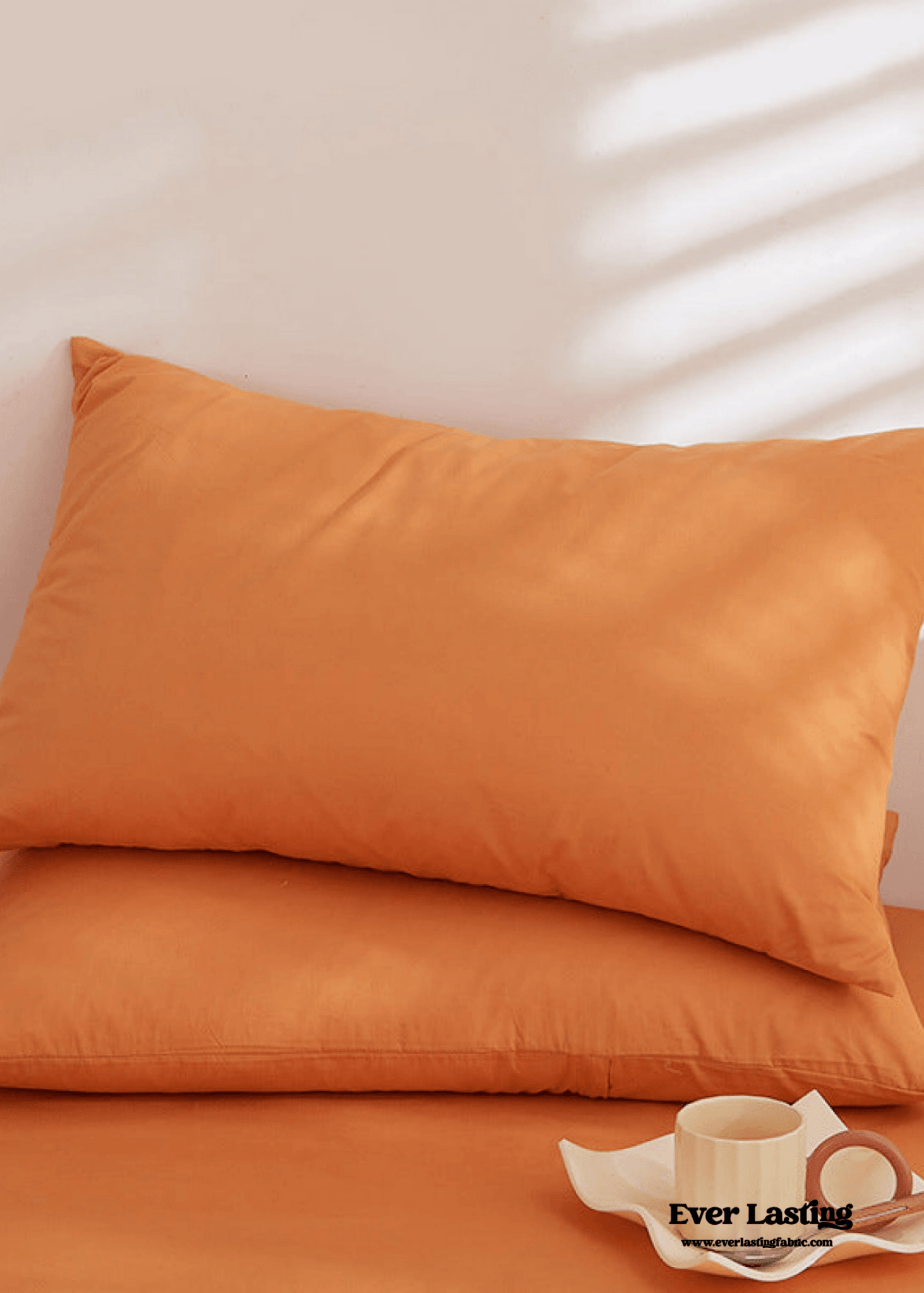 Fresh Plaid Washed Cotton Pillowcases
