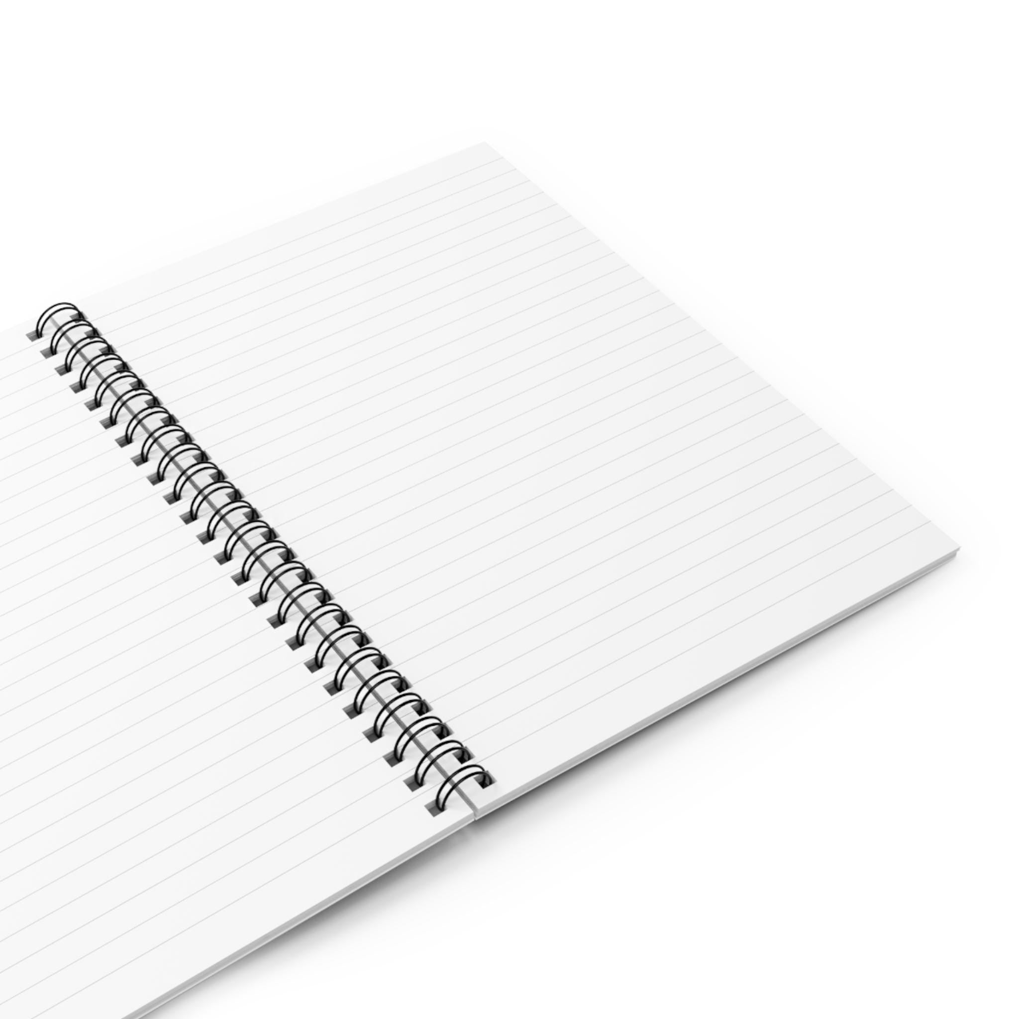 Green Striped Personalized Notebook