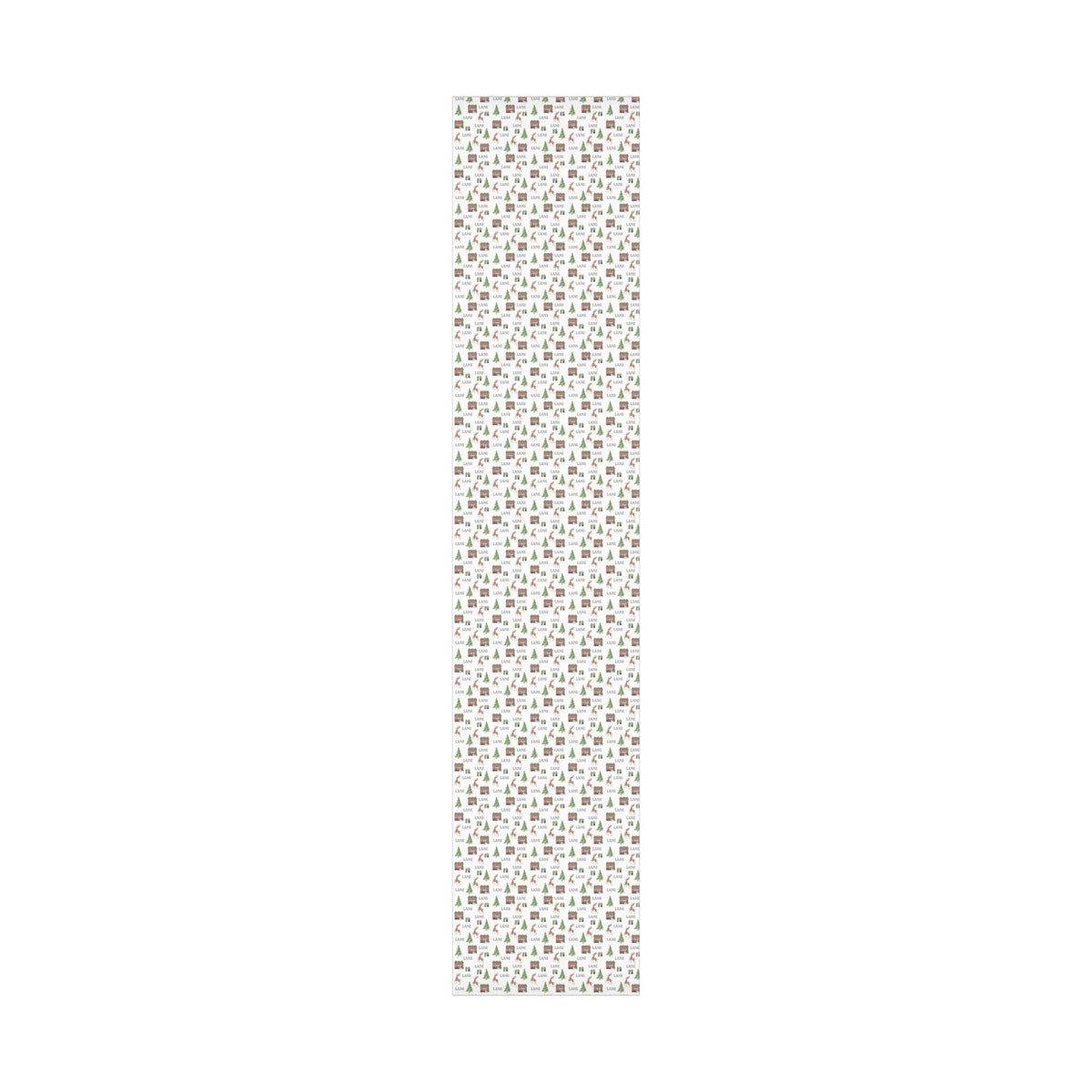 Christmas At Home Personalized Wrapping Paper