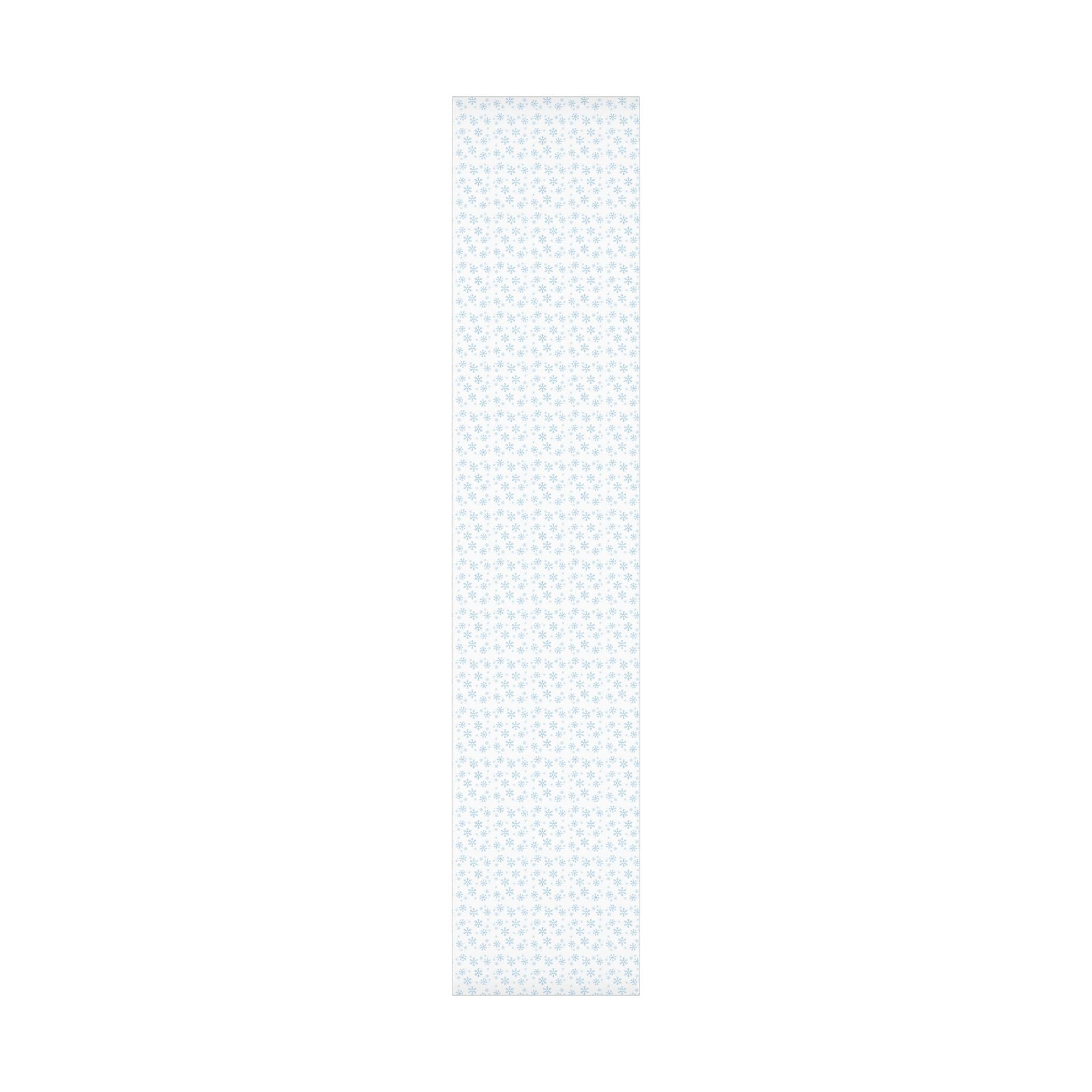 Blue Snowflake Wrapping Paper