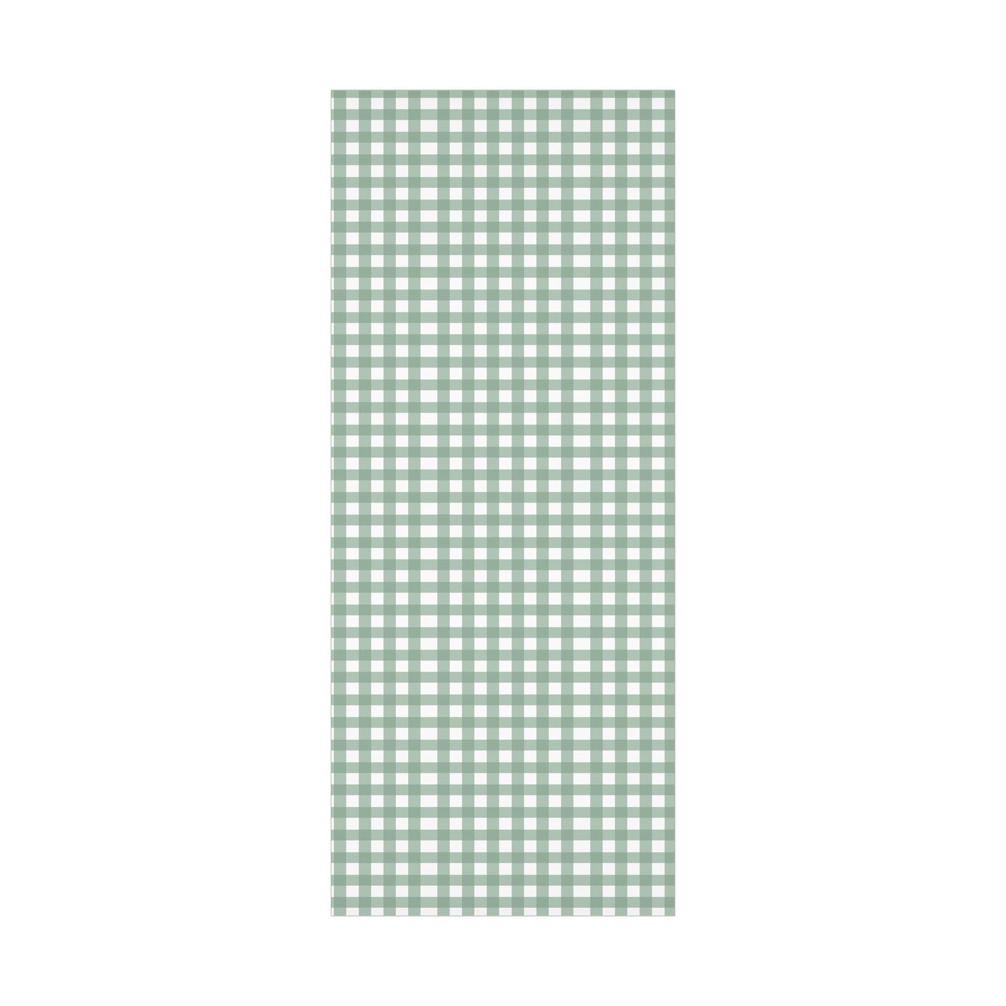 Light Green Striped Wrapping Paper