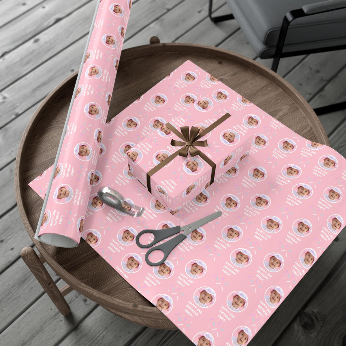 Celebration Photo Wrapping Paper