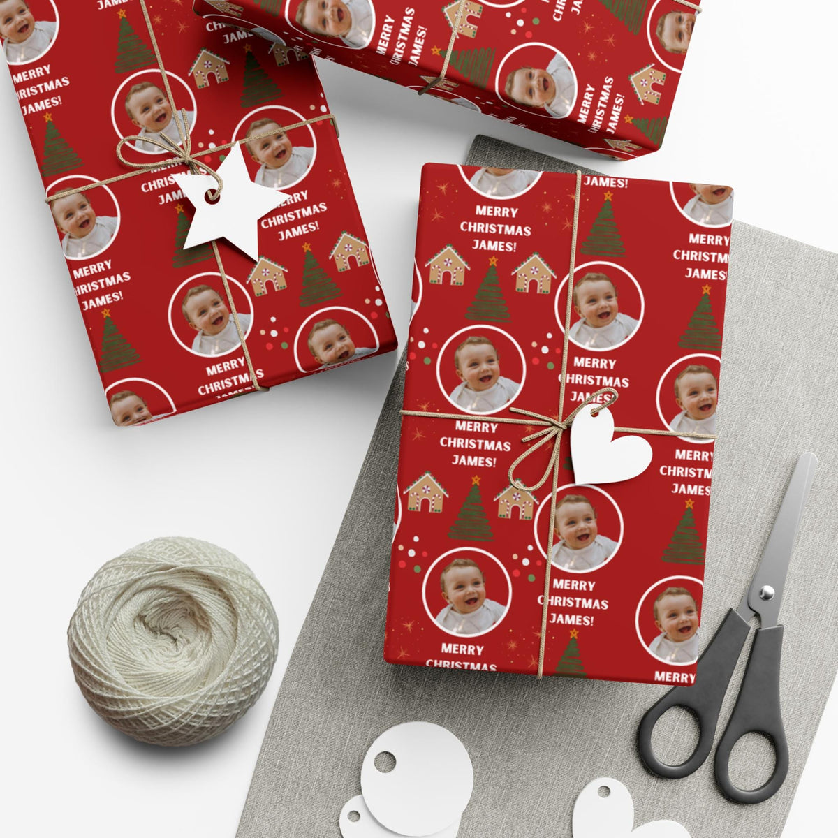 Christmas Photo Wrapping Paper