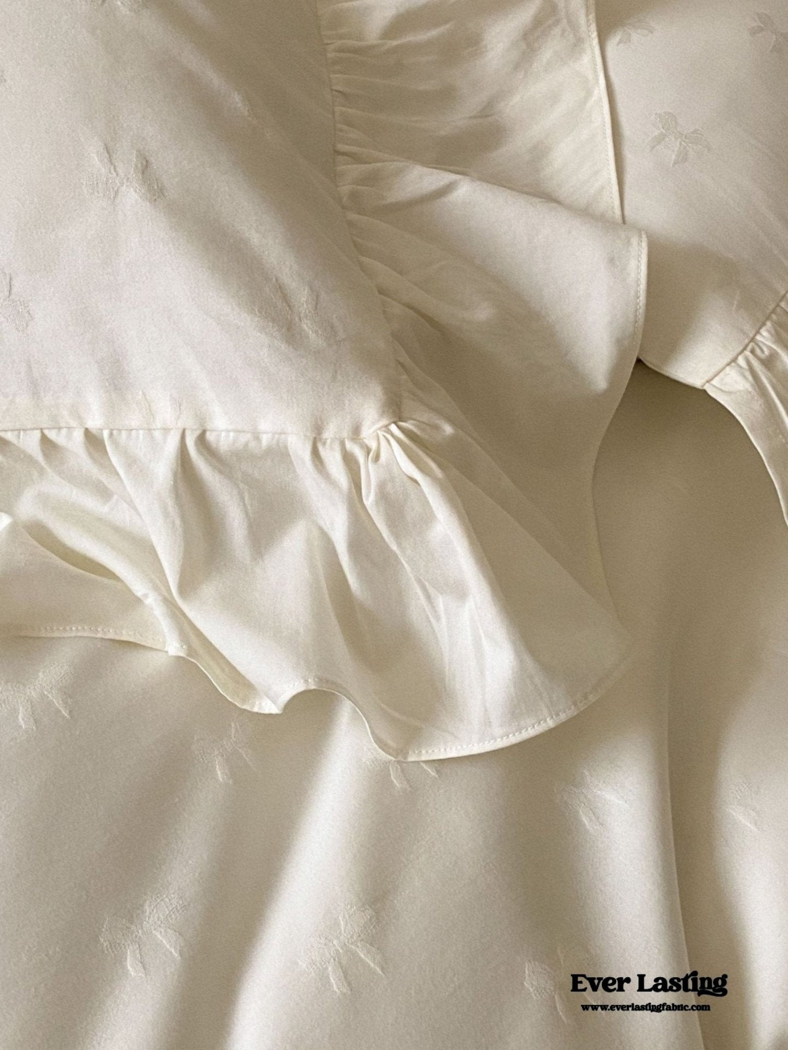 Milena Ribbon Bow Ruffle Bedding Set