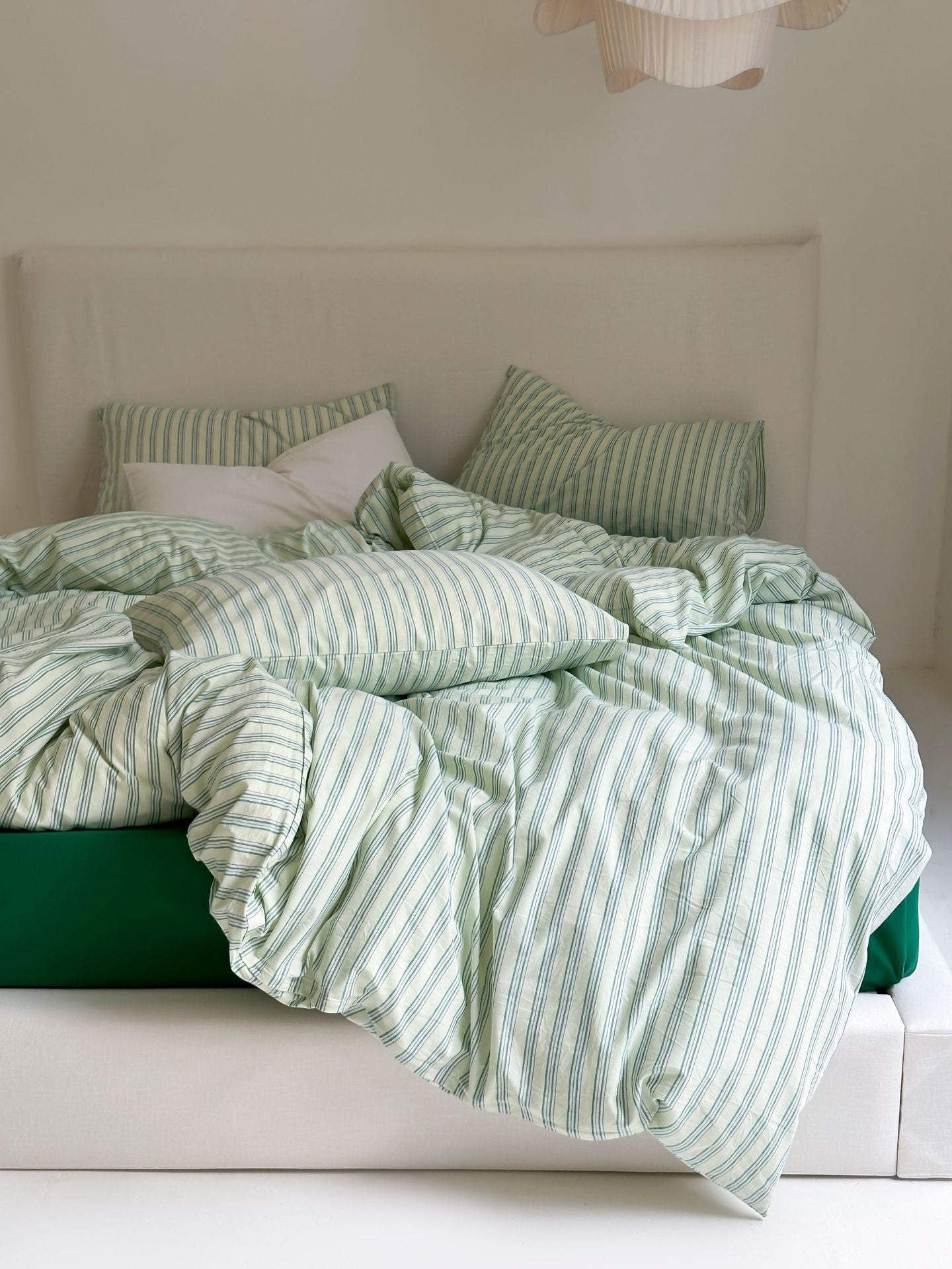 Refreshing Stripe Pillowcases / Yellow
