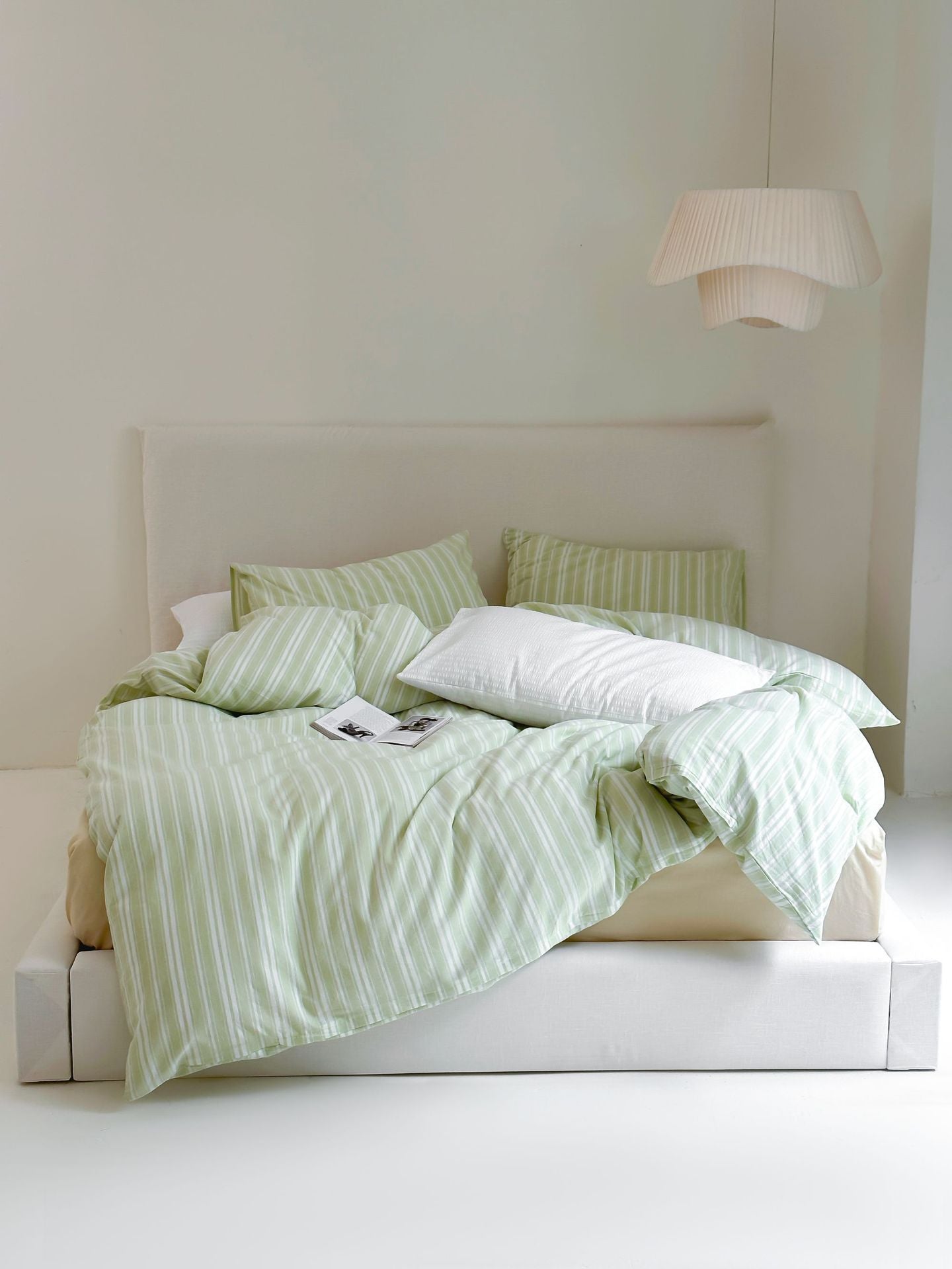 Refreshing Stripe Pillowcases / Yellow