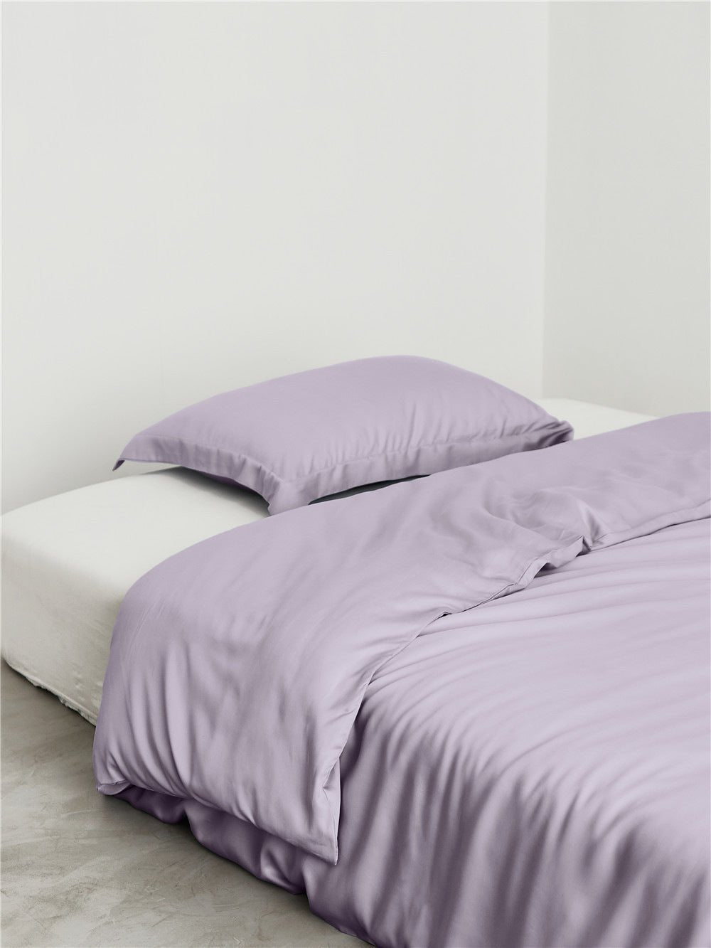 Silky Solid Tencel Duvet Cover